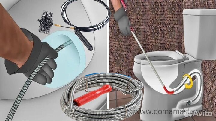 Услуги сантехника, устранение засоров