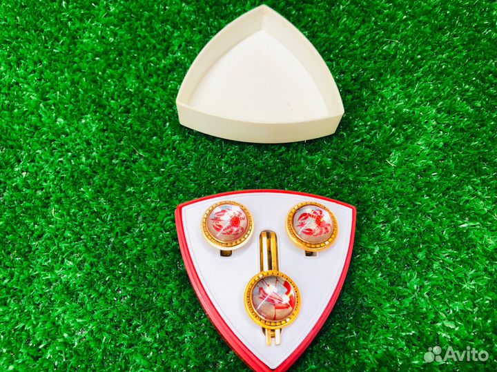 Z.8686 зажим для галстука + запонки