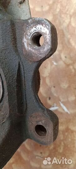 Ланос стойка, поворотный кулак