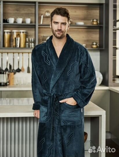Халат мужской с карманами