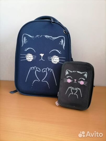 Школьный рюкзак, пенал Б/У