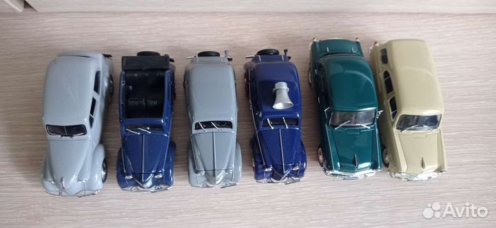 Автолегенды СССР (Москвичи) 1:43