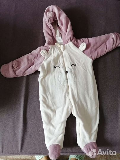 Флисовый комбинезон