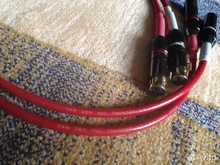 Van den Hul Second RCA, VDH Thunderline XLR