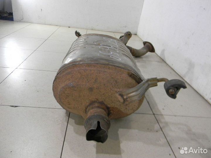 Средняя часть глушителя (резонатор)