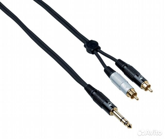 Кабель межблочный Jack-2RCA Bespeco eaysrm500 5 m