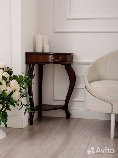 Консоль Угловая Элегант орех арт23859