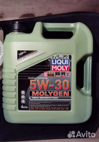 Моторное масло Molygen New Generation 5W-30 4л