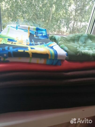 Ткань шёлк, вельвет, брючная винтаж СССР