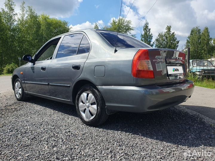 Hyundai Accent 1.5 МТ, 2007, 176 000 км