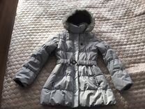 Куртка пальто зимнее Reima светлое серое 134