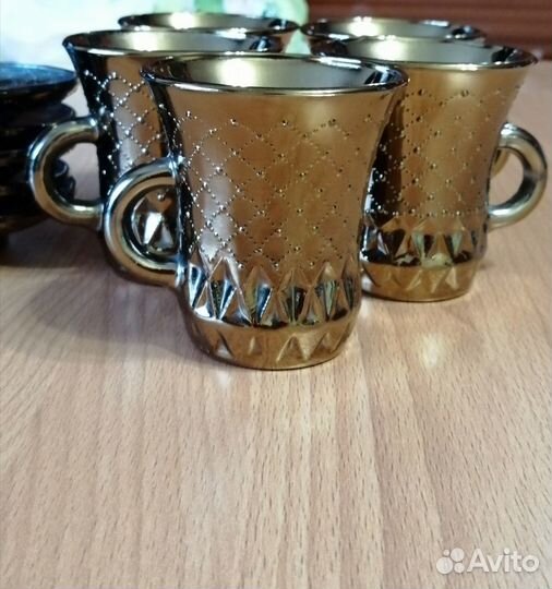 Чашка с блюдцем кофейный сервиз