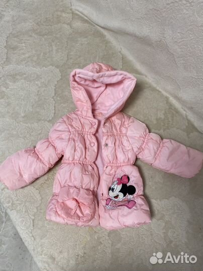 Детские вещи пакетом для девочек куртка ботинки