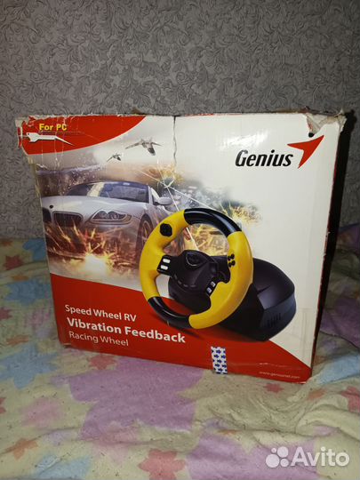 Игровой руль Genius Speed Wheel RV