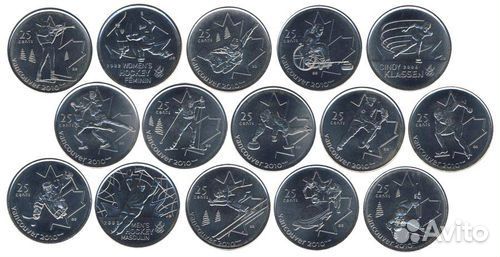 Монеты на спортивную тематику