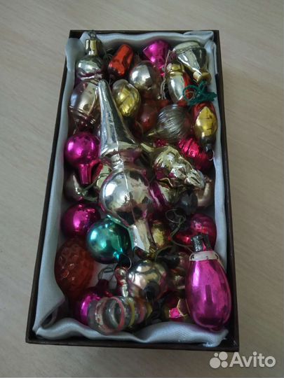 Елочные игрушки СССР малютка