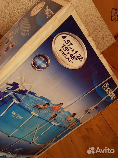 Бассейн bestway +фильтр+хлоргенератор intex