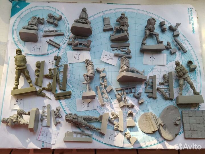 Модели солдаты