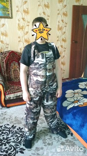 Куртка с комбинезон для рыбалки зима