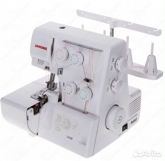 Оверлок janome 210d