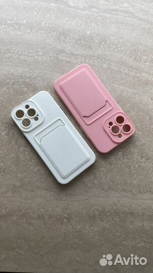 Чехол с отсеком для карт iPhone