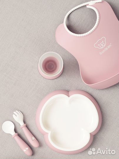 Набор для кормления BabyBjorn 070064 powder pink