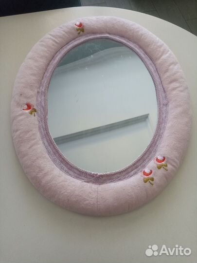 Зеркало настенное в мягкой раме IKEA