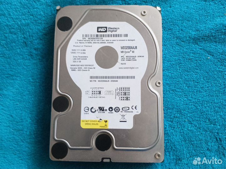 Жесткий диск 320 гб