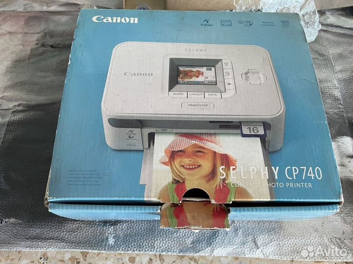 Фотопринтер Сanon Selphy cp740