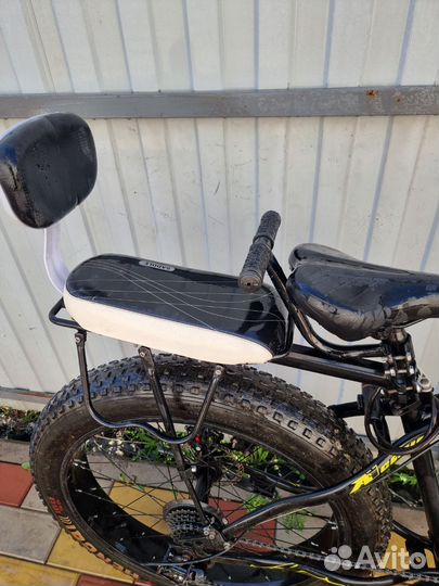 Багажник, крылья, детское кресло на велосипед