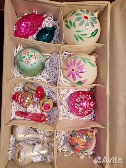 Ёлочные игрушки СССР