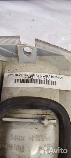 Подсветка номера Land Rover L322