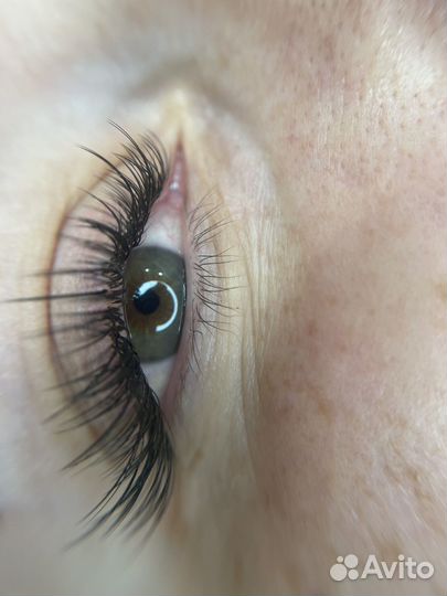 Наращивание ресниц на дому