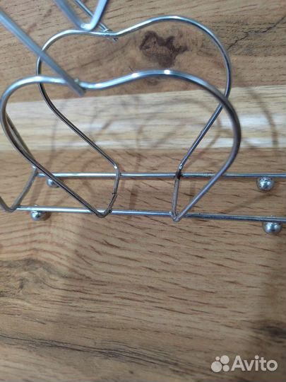 Салфетница металлическая