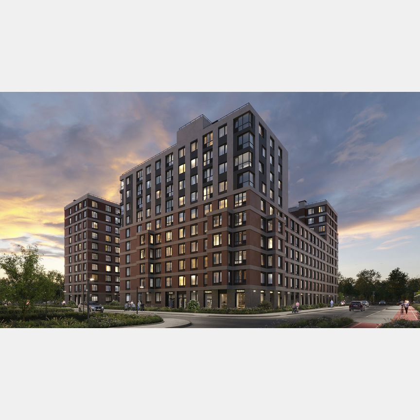 2-к. квартира, 60,1 м², 5/10 эт.