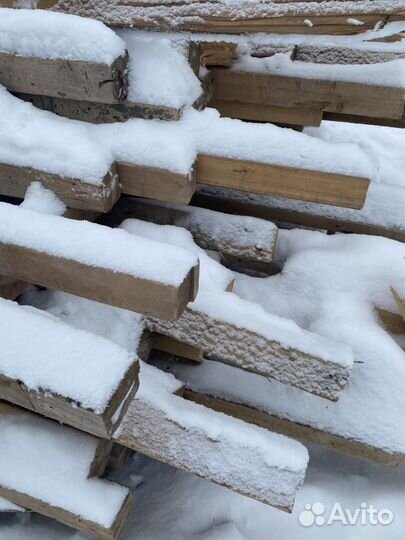 Брус строительный б/у 100х100
