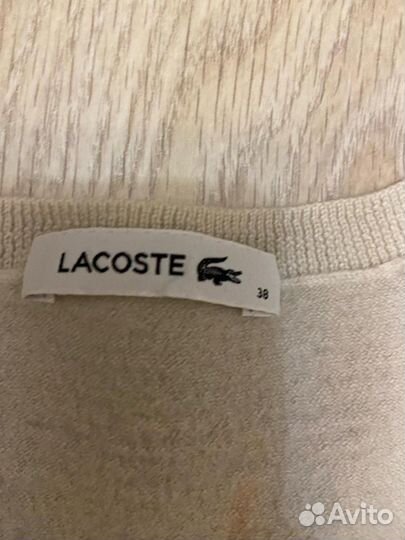 Пуловер кофта джемпер Lacoste бронь