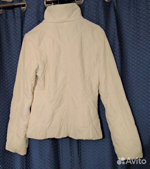 Куртка белая демисезонная