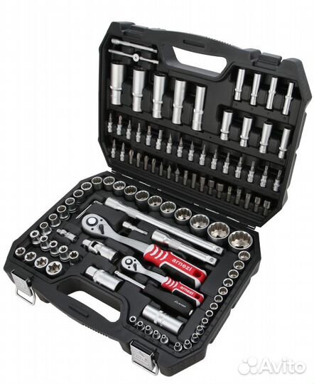 Набор инструментов 108 пр. 12-гранные головки 1