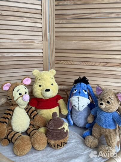Вязаные игрушки ручной работы