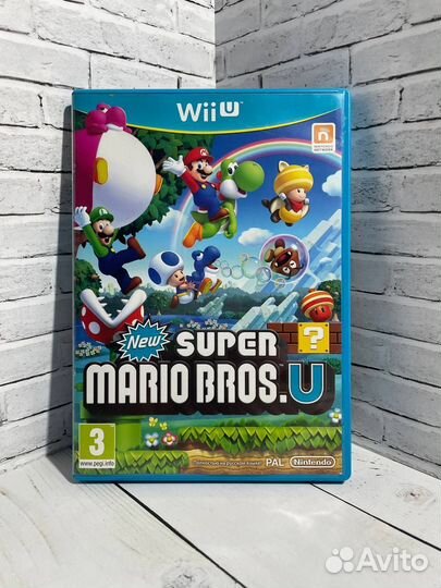 New Super Mario Bros U (Рус) Игра Nintendo Wii U