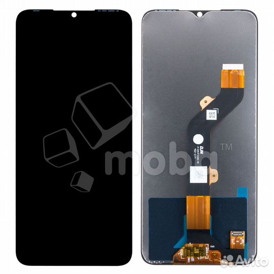 Дисплей для Tecno POP 5 LTE с тачскрином Черный