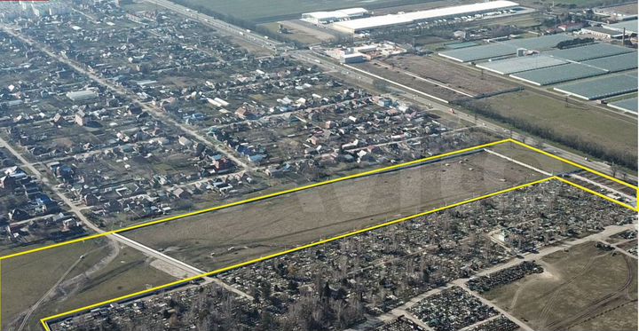 Участок 11,78 га (промназначения)