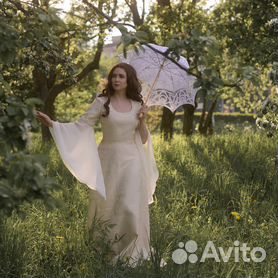 Свадебное эльфийское платье