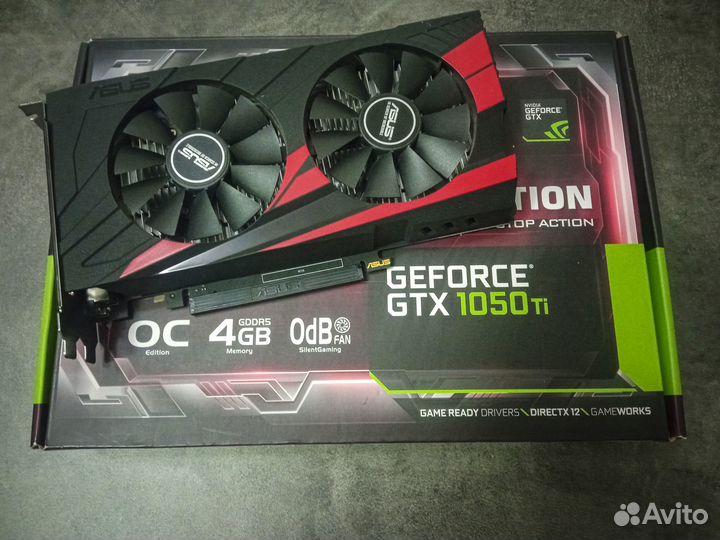 Видеокарта GeForce GTX 1050 Ti Expedition OC 4GB