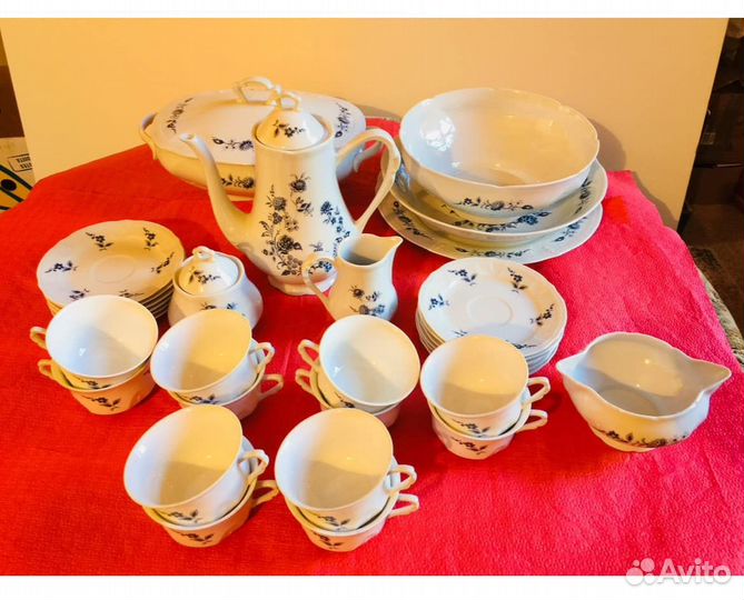 Фарфор limoges сервиз Франция посуда 12 перс Химки