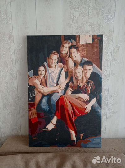 Картины по номерам раскрашенная