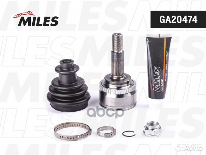 Шрус toyota corolla 1.4/1.6 02- нар. ABS ga2047