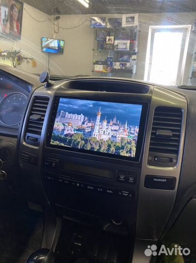Android магнитола Toyota Land Cruiser Prado 120