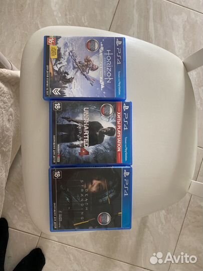 Диски игры для ps4